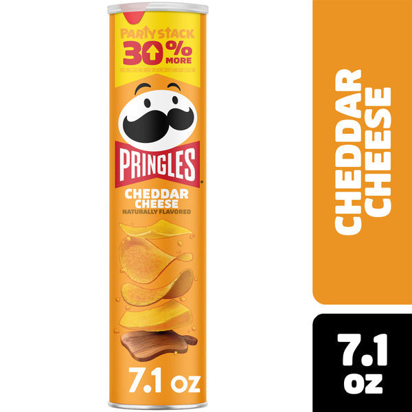 Pringles Cheddar Cheese Potato Crisps - 7.1 oz