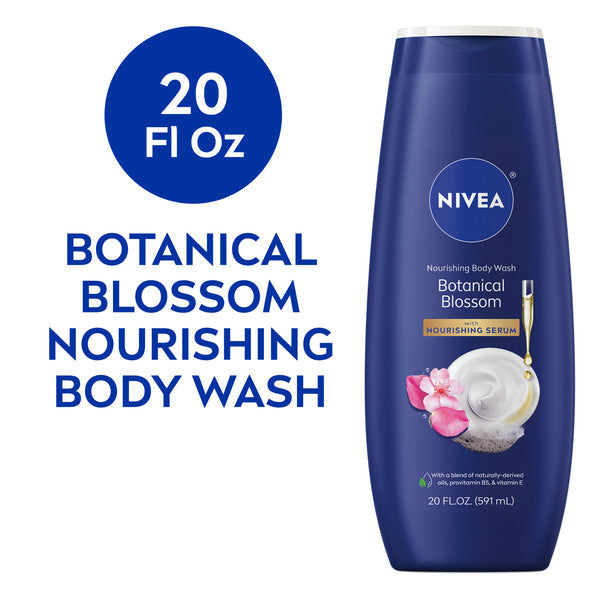 NIVEA Nourishing Botanical Blossom Body Wash