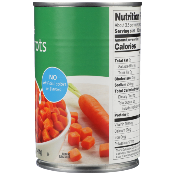 Food Club Diced Carrots - Premium Quality