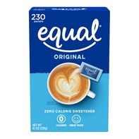 Paquets de Sucre Égal Original 0 Calorie