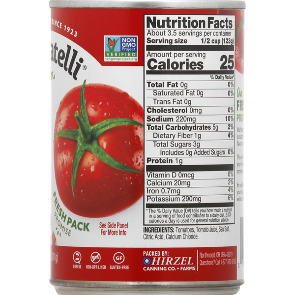 Dei Fratelli Tomates Diced Petites