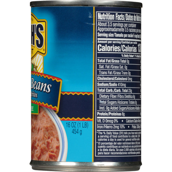 Haricots Refrits Bush's Best - Sans Graisse
