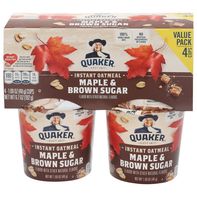 Quaker Instant Oatmeal, Maple & Brown Sugar