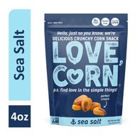 LOVE CORN Sel Marin - Snack de Maïs Croquant