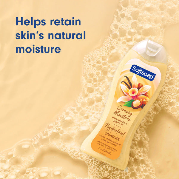 Softsoap Moisturizing Body Wash Gel - Warm Vanilla & Jojoba Oil