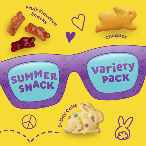 Paquete de Variedad de Snacks Orgánicos Dulces y Salados de Annie's para Niños
