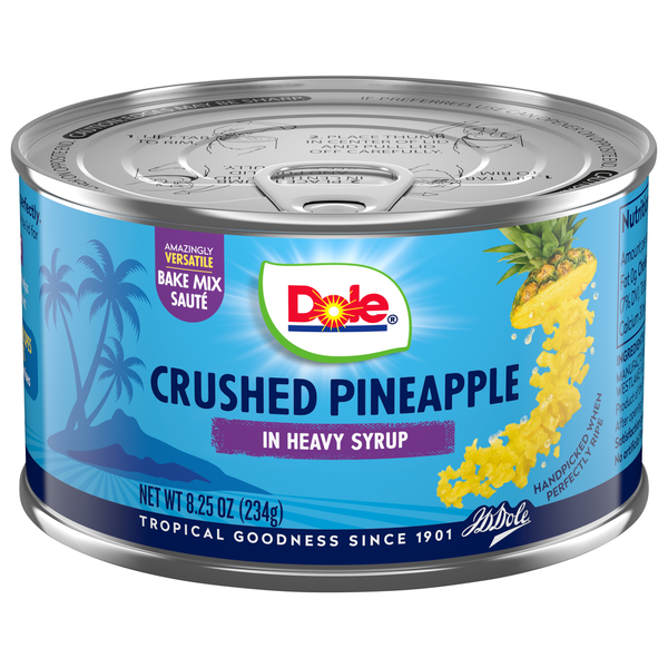 Ananas Écrasé Dole - Fruit de Qualité Supérieure