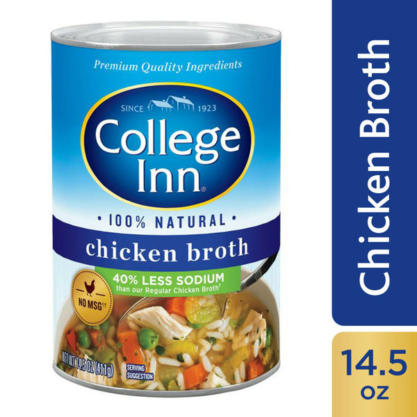 College Inn Less Sodium Chicken Broth