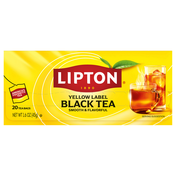Lipton Yellow Label Thé Noir - Expérience de Saveur Premium