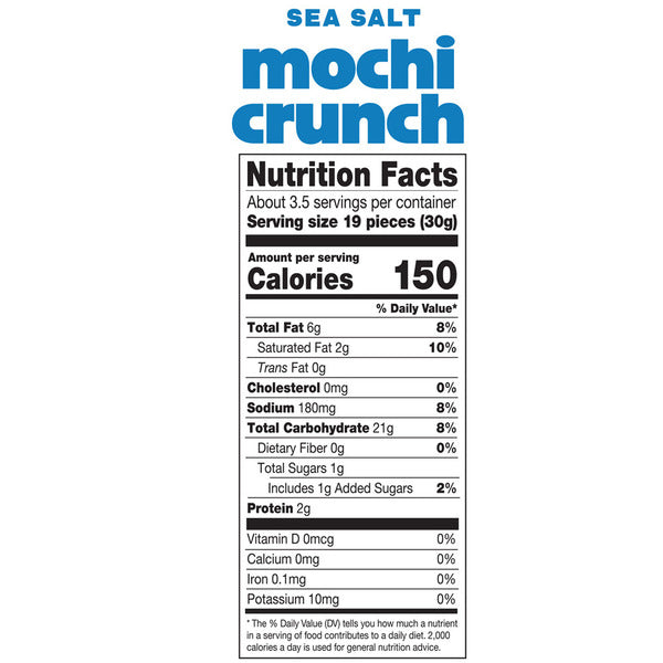 Sun Tropics Mochi Crunch avec Sel de Mer
