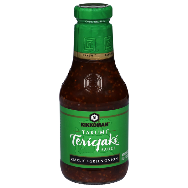 Sauce Teriyaki à l'ail et à l'oignon vert Kikkoman