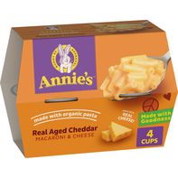 Macarrones con Queso Orgánico Cheddar Aged Real de Annie's