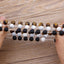 Ensemble de Bracelets en Pierre de Lave et Perles de Zircon Cubique pour Hommes et Femmes