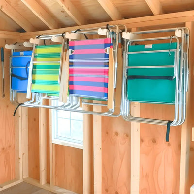 Lawn Chair Organizing Hooks for Efficient Storage