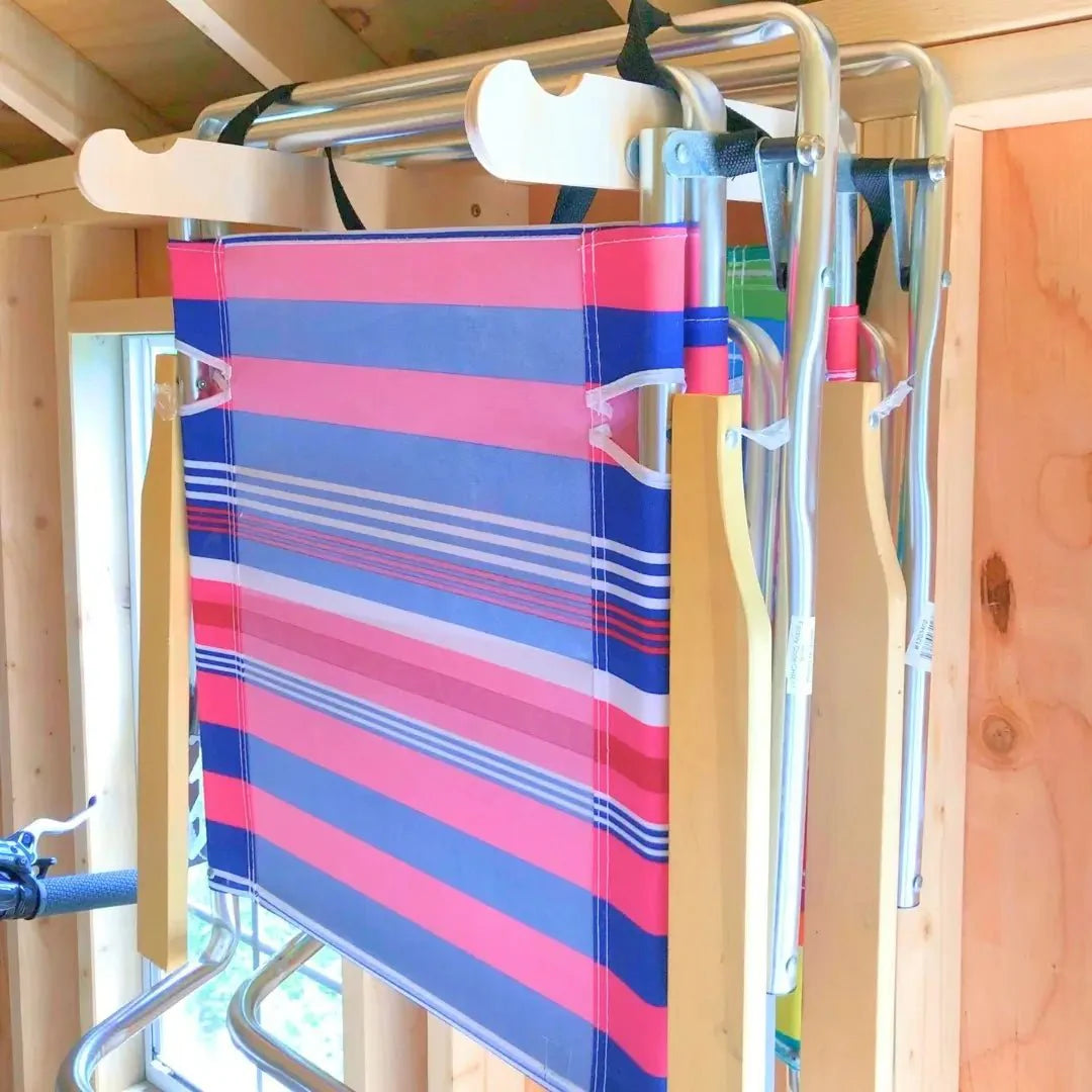 Lawn Chair Organizing Hooks for Efficient Storage