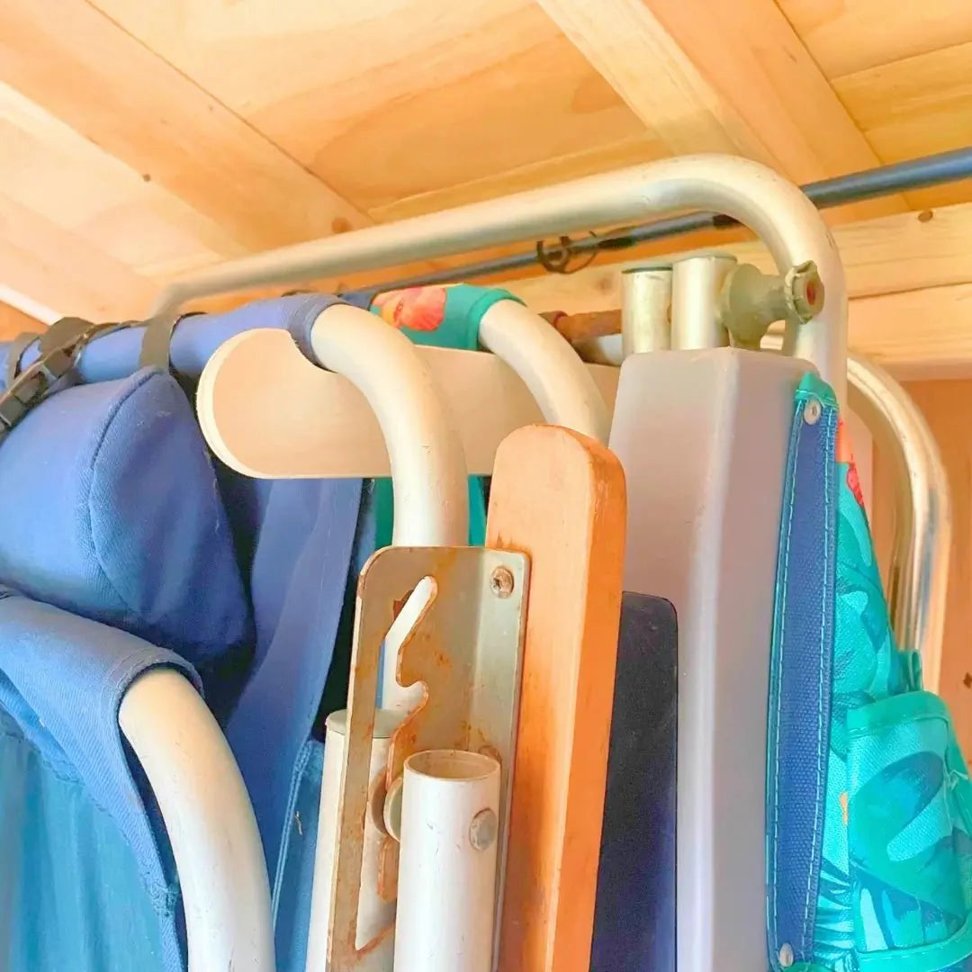 Lawn Chair Organizing Hooks for Efficient Storage