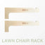 Lawn Chair Organizing Hooks for Efficient Storage