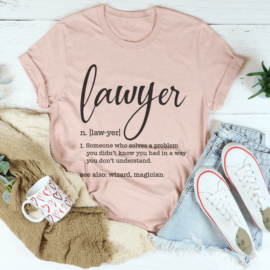 Lawyer Definition T-Shirt