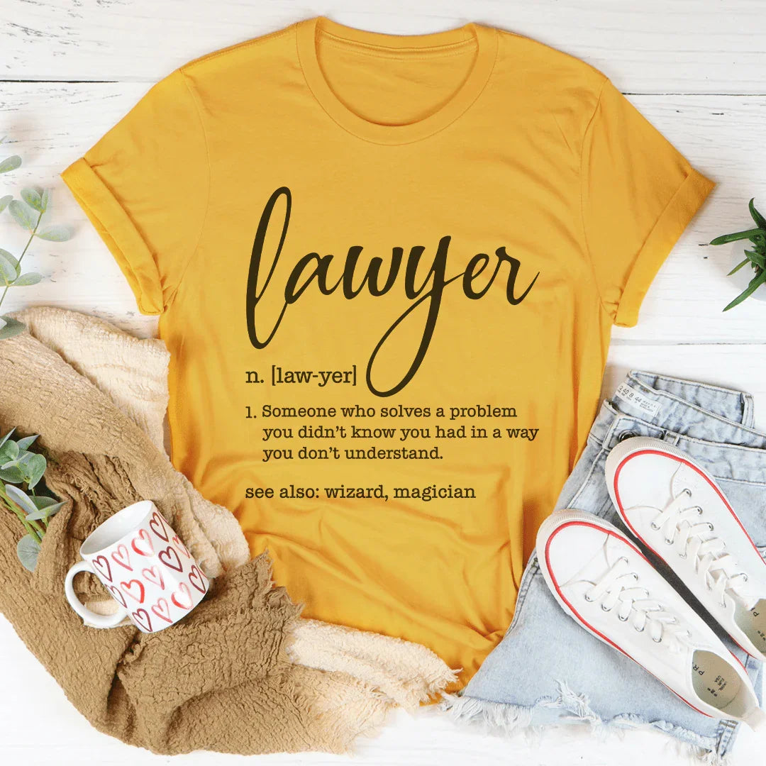 Lawyer Definition T-Shirt
