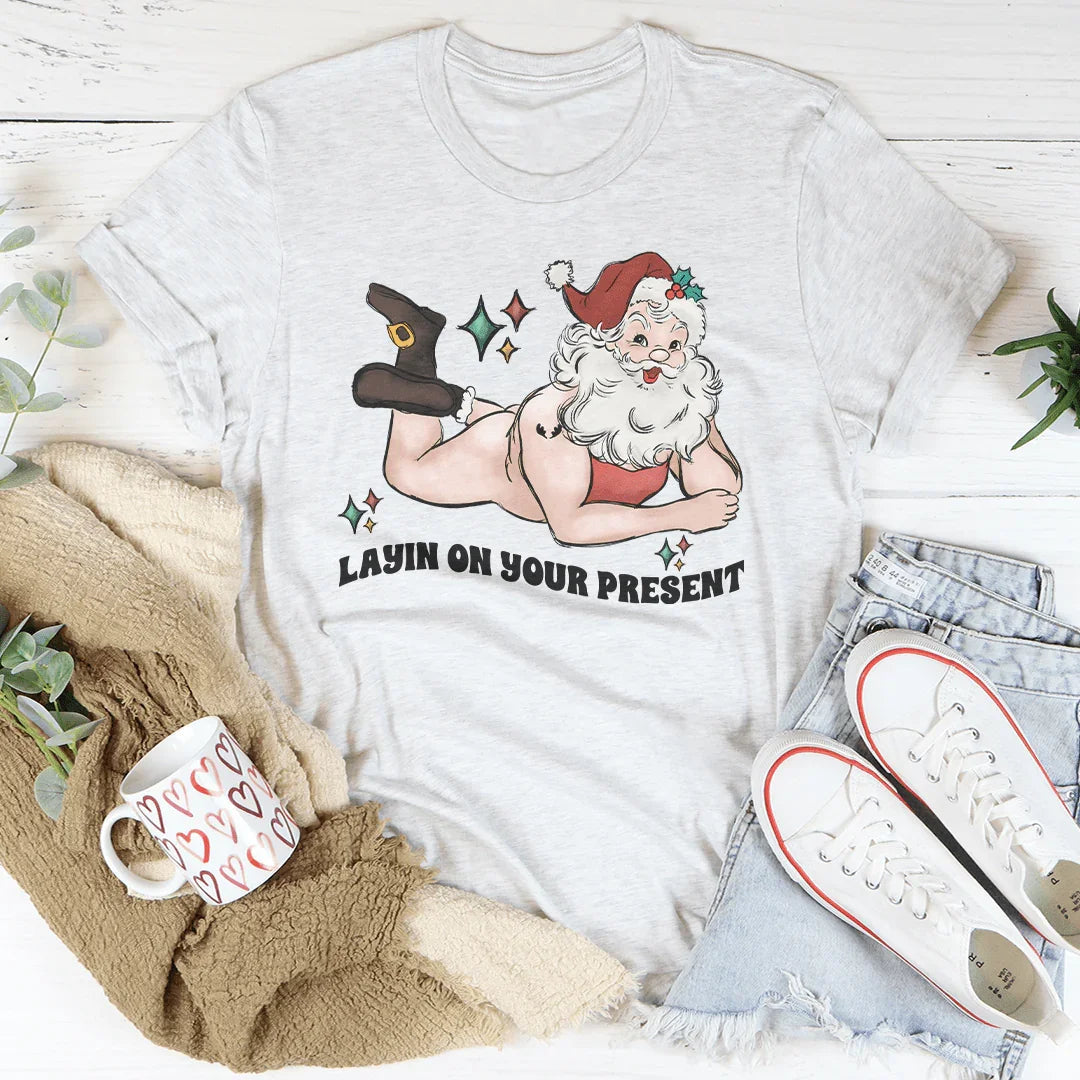 Acostado en tu camiseta actual
