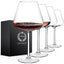 Chouggo Super Grand Verres à Vin en Cristal Soufflé à la Main de 28Oz - Ensemble de 4