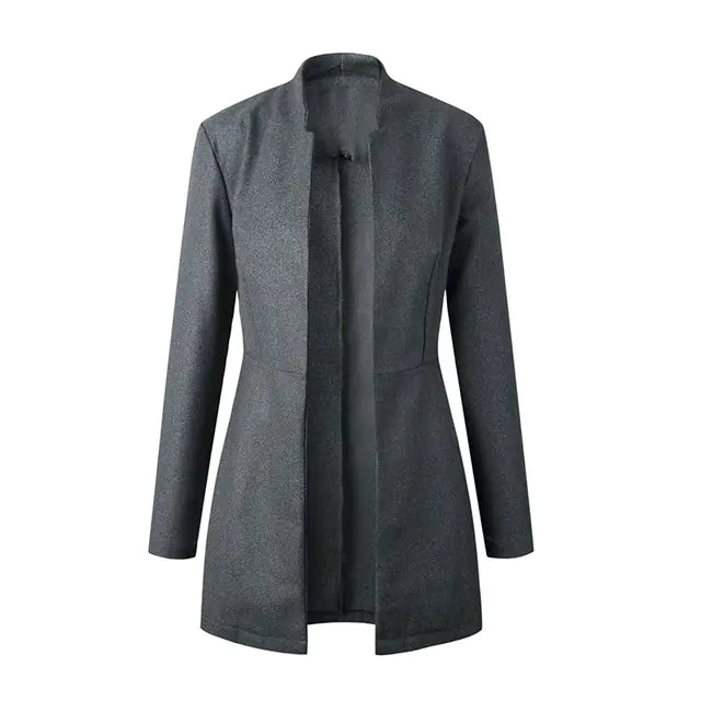 Blazer blanc élégant pour femmes au travail