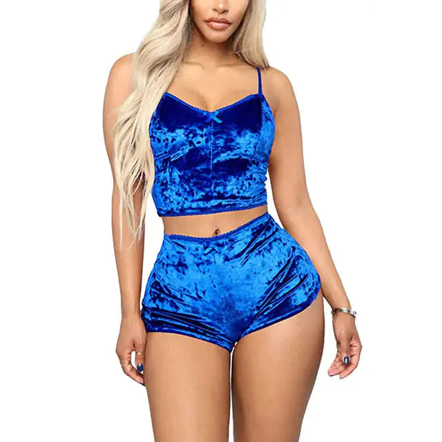 Conjunto de Pijamas de Satén para Damas - Comodidad Lujosa para Cada Noche