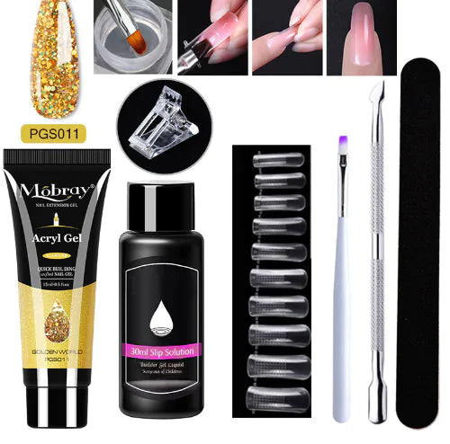 Premium Poly Nail Gel Set for Stunning Nail Art