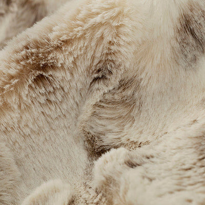 Ice Taupe Luxe Cuddle Arctic Lynx Fabric - 58"/60" per Yard