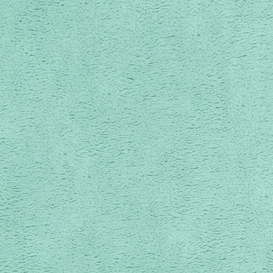 Luxe Cuddle Bunny Aqua Sea Fabric - 58"/60" per Yard