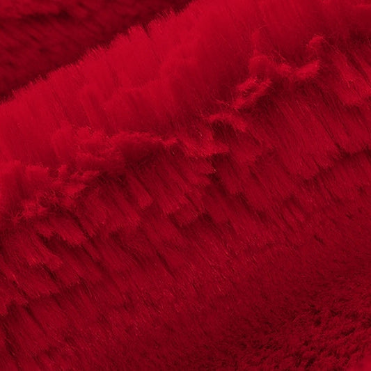 Luxe Cuddle Bunny Cardinal 58"/60" Fabric per Yard