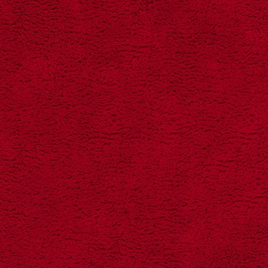 Luxe Cuddle Bunny Cardinal 58"/60" Fabric per Yard