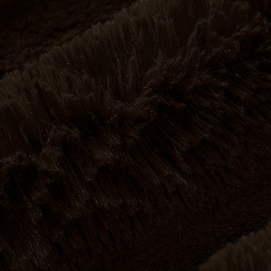Luxe Cuddle Bunny Espresso Fabric per Yard