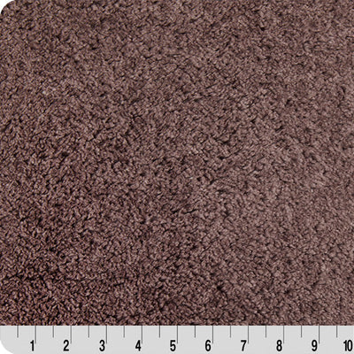 Rum Raisin Luxe Cuddle Arctic Fox Fabric - 58"/60" per yard