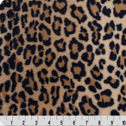Tela de Conejo Luxe Cuddle Negra - 58"/60" por Yarda