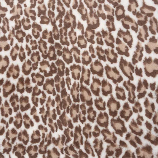 Cocoa Luxe Cuddle Bunny Leo Fabric - 58"/60" per yard