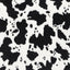 Tissu Luxe Cuddle Cow Snow/Noir - 58"/60" par Yard