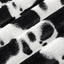 Tissu Luxe Cuddle Cow Snow/Noir - 58"/60" par Yard