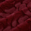 Luxe Cuddle Demi Rose Merlot Fabric - 58" Width