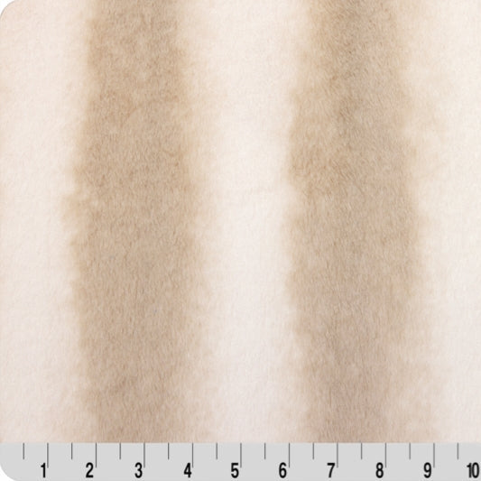 Tela Luxe Cuddle Denver de Crema de Vainilla por Yarda
