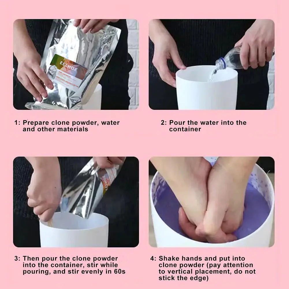 Kit de Moldeo de Manos para Recuerdos Queridos