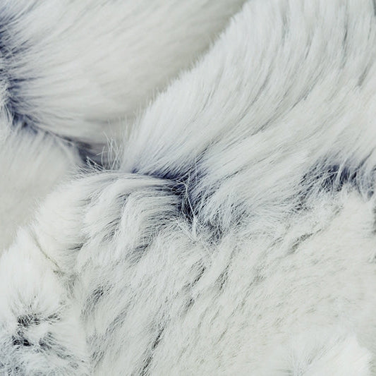 Luxe Cuddle Frosted Hide Navy Fabric - 58" - 60" per yard
