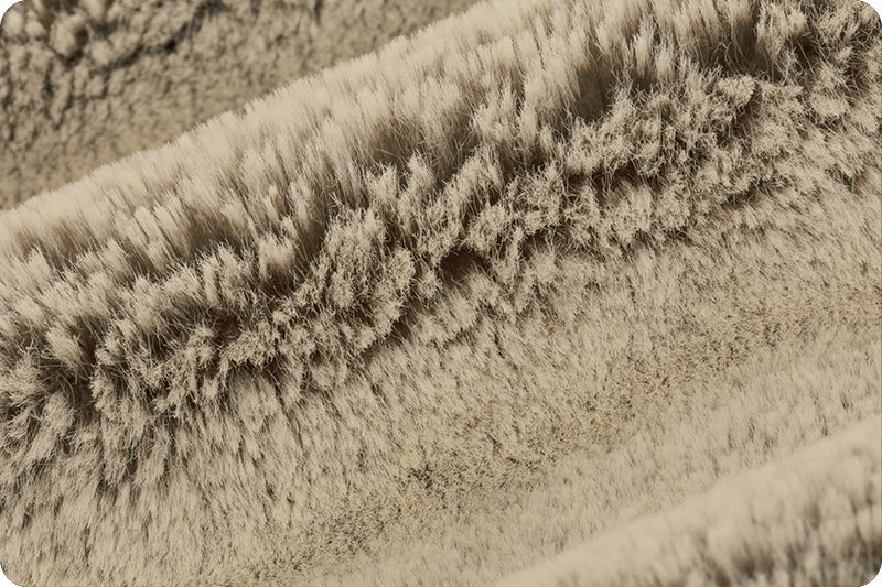 Tela de foca bebé Luxe Cuddle Frosted - Chocolate/Almendra