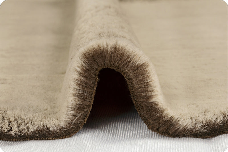Tela de foca bebé Luxe Cuddle Frosted - Chocolate/Almendra