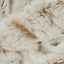 Tela de camello de cebra helada Luxe Cuddle - 58" por yarda