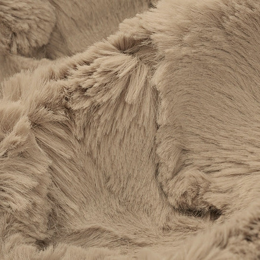 Tela Luxe Cuddle Glacier Simply Taupe - 58" de ancho