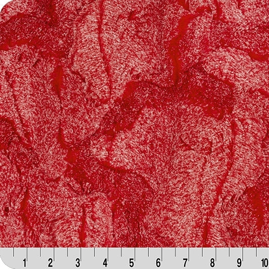 Luxe Cuddle Heather Peppermint Fabric - 58" Wide
