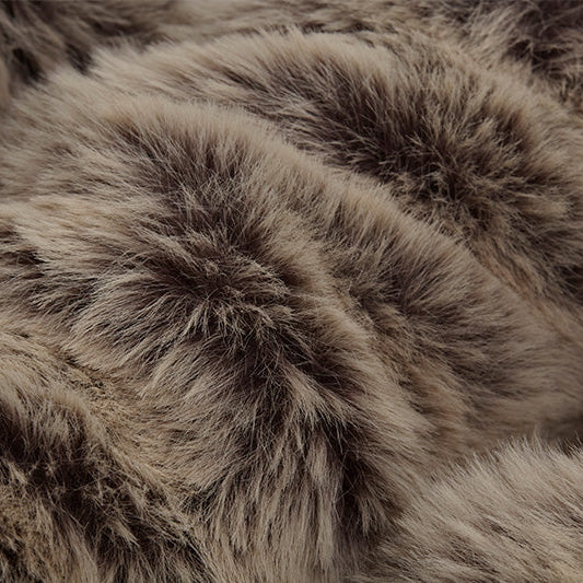 Tela Luxe Cuddle Iced Milan Chocolate/Almendra por Yarda