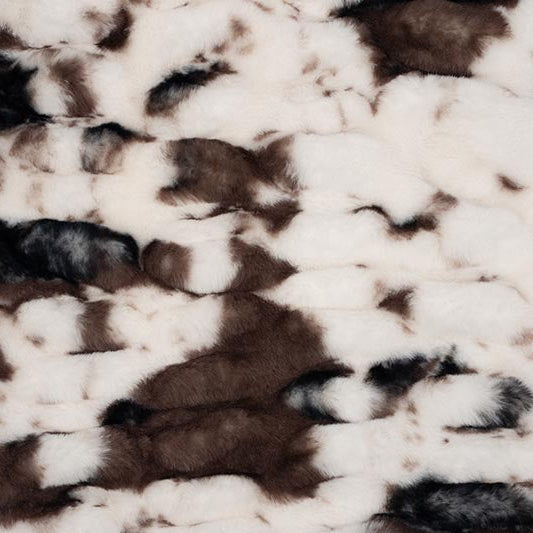Mudpie Luxe Cuddle Milan Pony Fabric per Yard