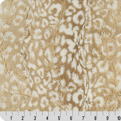 Tela Biscotti Luxe Cuddle Ocelot - Suave y Estilosa